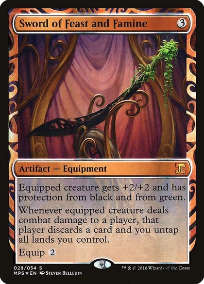 Sword of Feast and Famine, Masterpiece Series: Kaladesh Inventions 28
