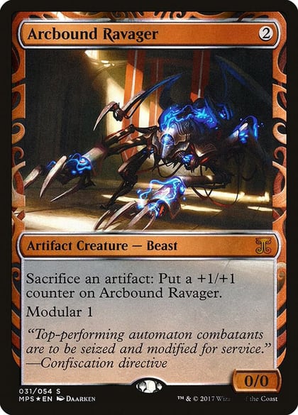 Arcbound Ravager, Masterpiece Series: Kaladesh Inventions 31