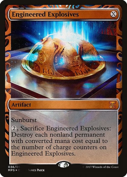 Engineered Explosives, Masterpiece Series: Kaladesh Inventions 36