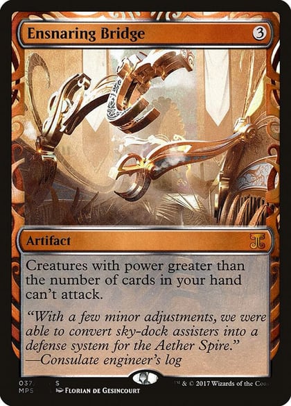 Ensnaring Bridge, Masterpiece Series: Kaladesh Inventions 37