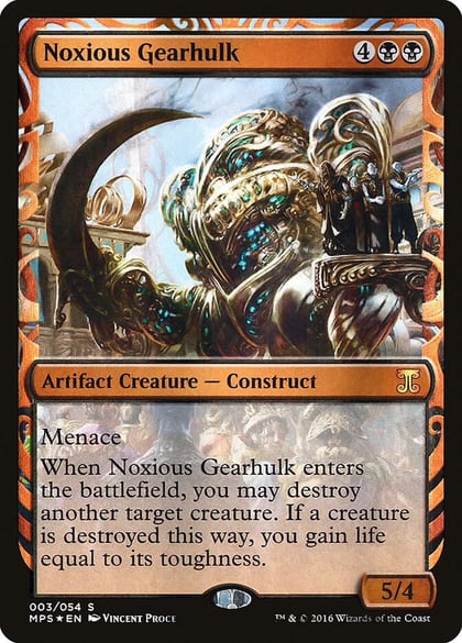 Noxious Gearhulk, Masterpiece Series: Kaladesh Inventions 3