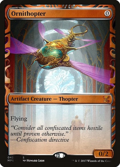 Ornithopter, Masterpiece Series: Kaladesh Inventions 42