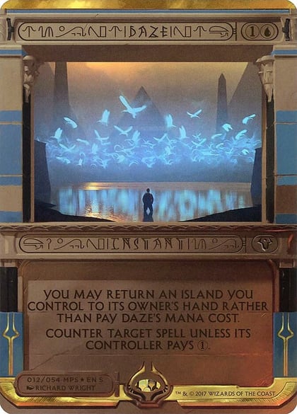 Daze, Masterpiece Series: Amonkhet Invocations 12
