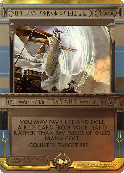 Force of Will, Masterpiece Series: Amonkhet Invocations 14