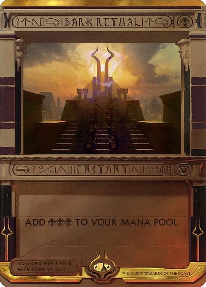 Dark Ritual, Masterpiece Series: Amonkhet Invocations 21