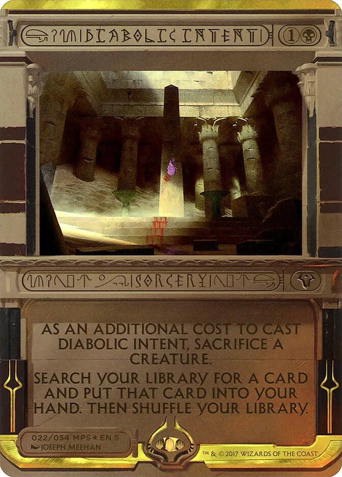 Diabolic Intent, Masterpiece Series: Amonkhet Invocations 22