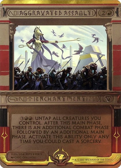 Aggravated Assault, Masterpiece Series: Amonkhet Invocations 25