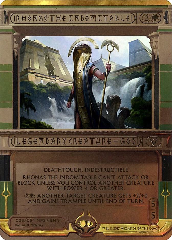 Rhonas the Indomitable, Masterpiece Series: Amonkhet Invocations 28
