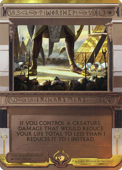 Worship, Masterpiece Series: Amonkhet Invocations 6
