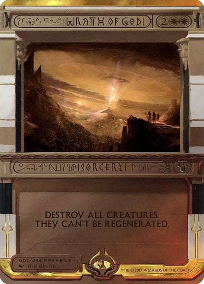 Wrath of God, Masterpiece Series: Amonkhet Invocations 7