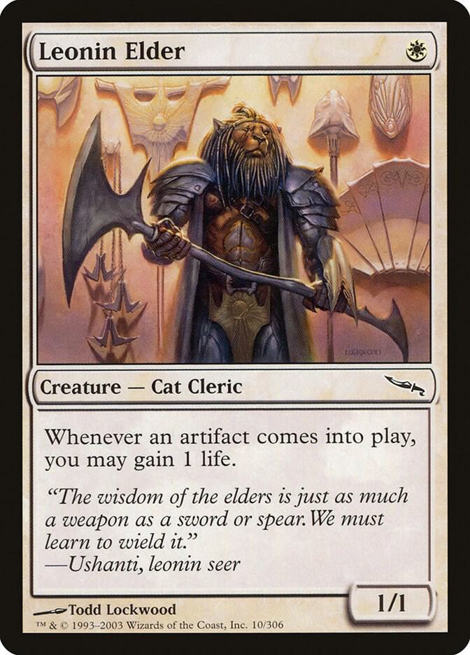 Leonin Elder, Mirrodin 10