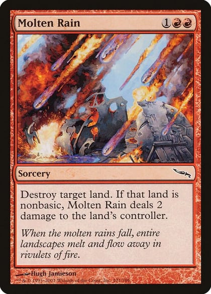Molten Rain, Mirrodin 101