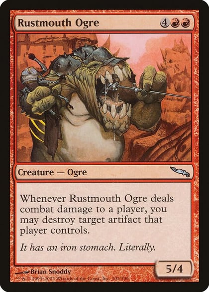Rustmouth Ogre, Mirrodin 103