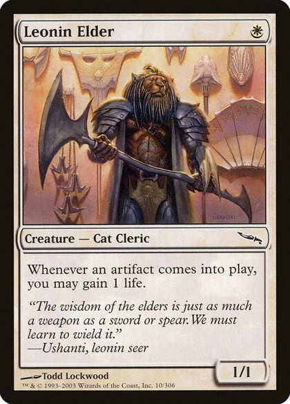 Leonin Elder, Mirrodin 10