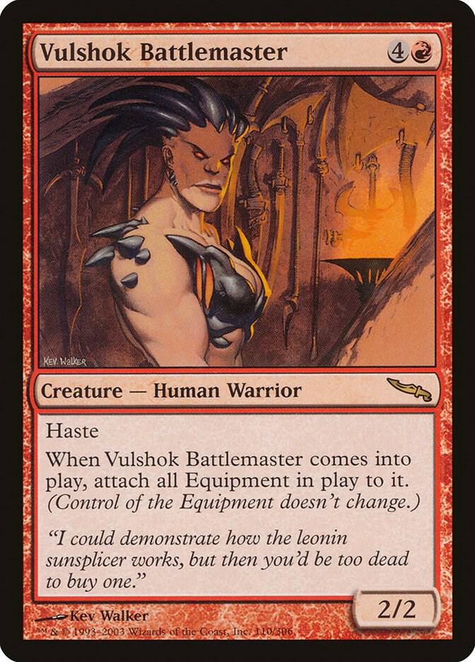 Vulshok Battlemaster, Mirrodin 110