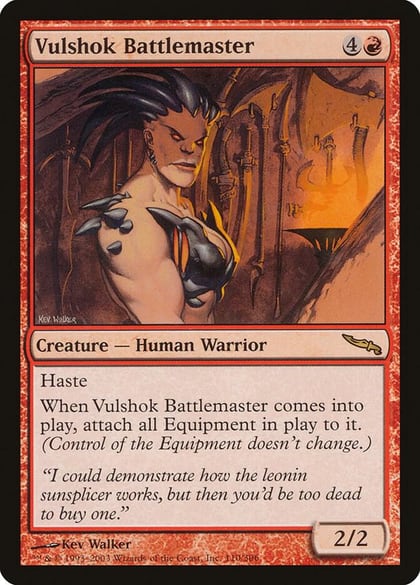 Vulshok Battlemaster, Mirrodin 110