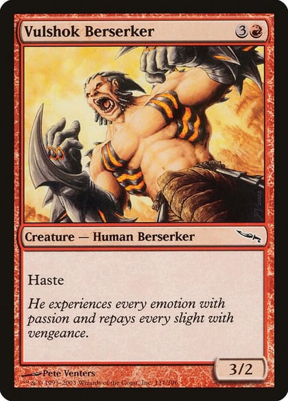 Vulshok Berserker, Mirrodin 111