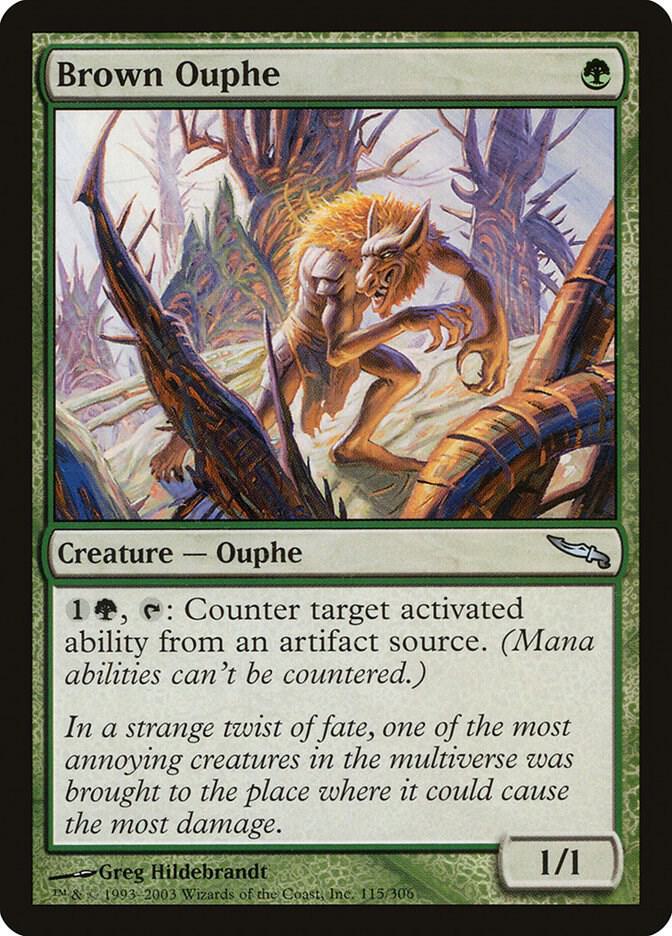Brown Ouphe, Mirrodin 115
