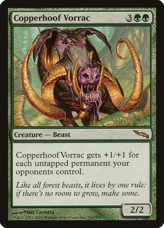 Copperhoof Vorrac, Mirrodin 116