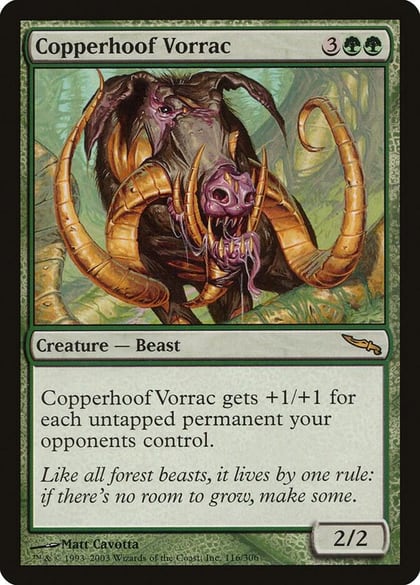 Copperhoof Vorrac, Mirrodin 116