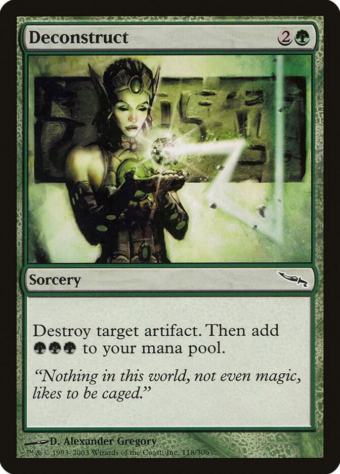 Deconstruct, Mirrodin 118
