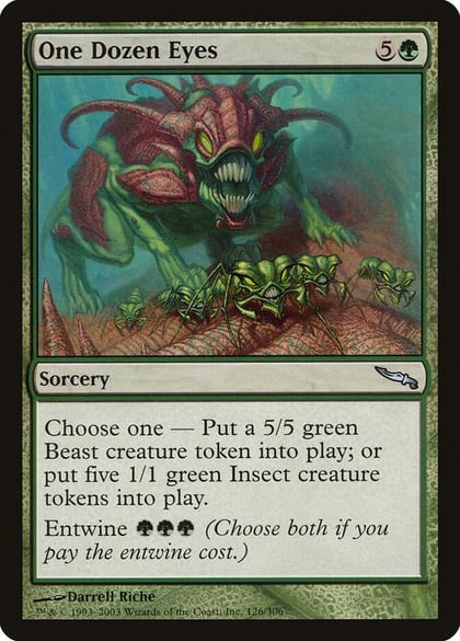 One Dozen Eyes, Mirrodin 126