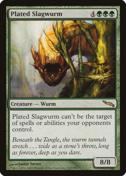 Plated Slagwurm, Mirrodin 127