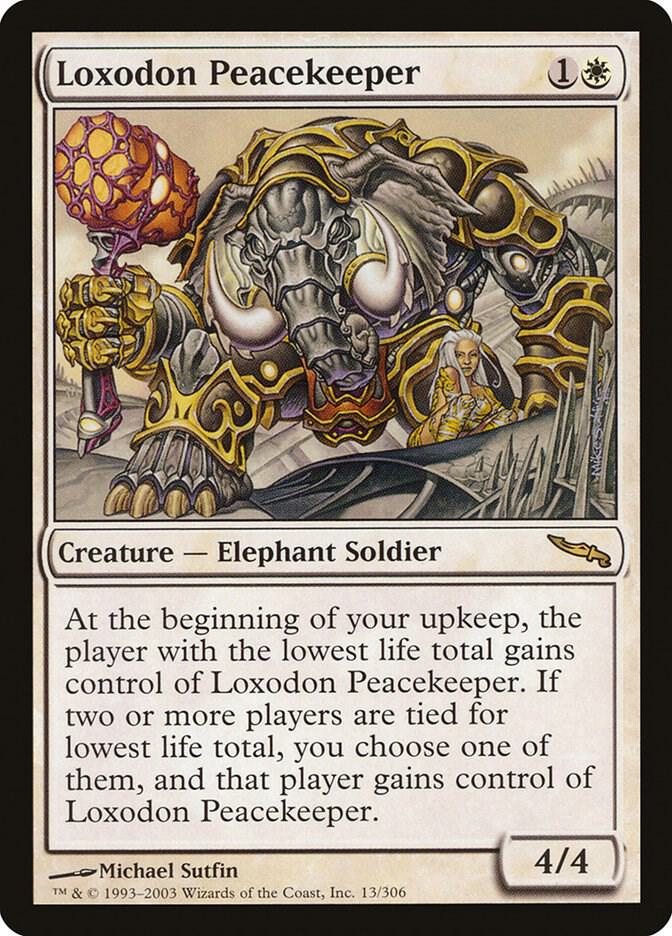 Loxodon Peacekeeper, Mirrodin 13