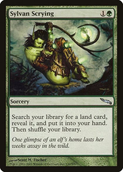 Sylvan Scrying, Mirrodin 130
