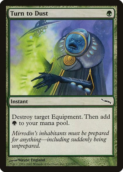 Turn to Dust, Mirrodin 137
