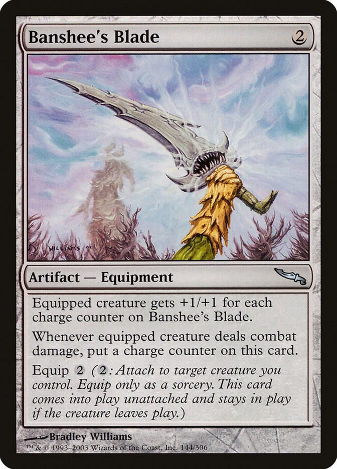 Banshee's Blade, Mirrodin 144