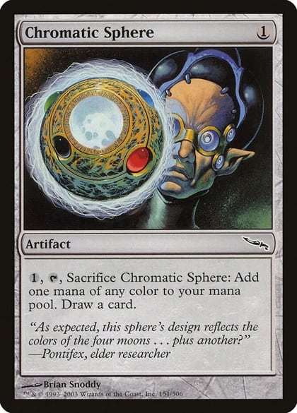 Chromatic Sphere, Mirrodin 151