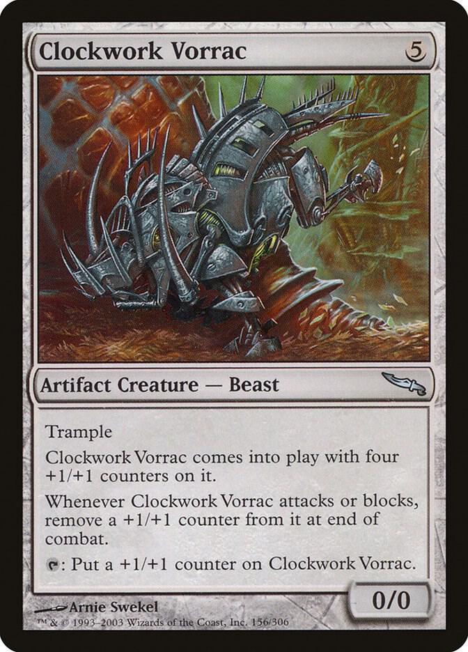 Clockwork Vorrac, Mirrodin 156