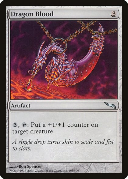 Dragon Blood, Mirrodin 163