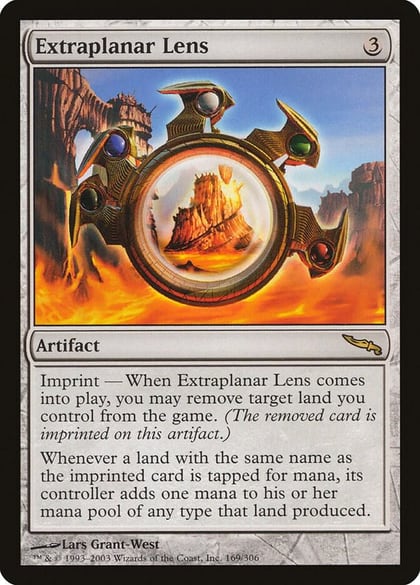Extraplanar Lens, Mirrodin 169