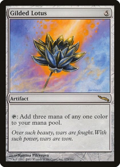 Gilded Lotus, Mirrodin 175