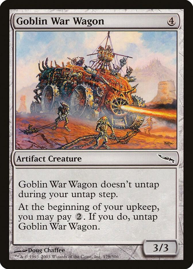 Goblin War Wagon, Mirrodin 179