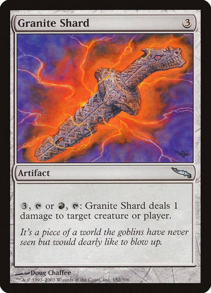 Granite Shard, Mirrodin 182