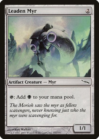 Leaden Myr, Mirrodin 191