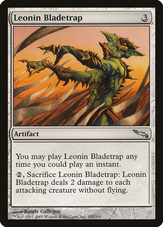 Leonin Bladetrap, Mirrodin 192