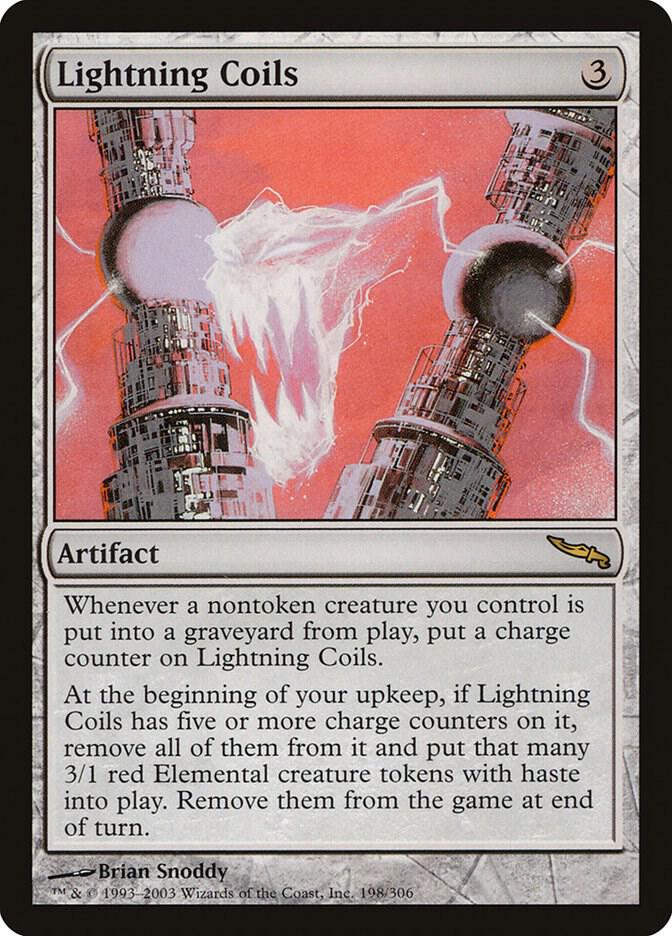 Lightning Coils, Mirrodin 198