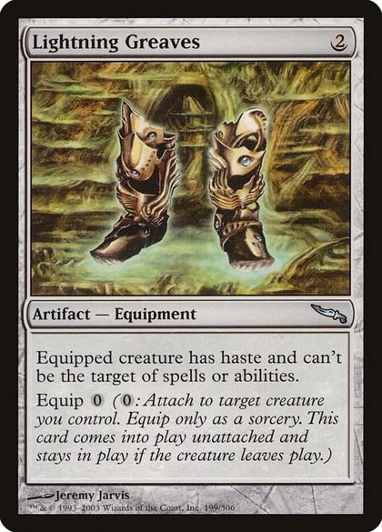 Lightning Greaves, Mirrodin 199