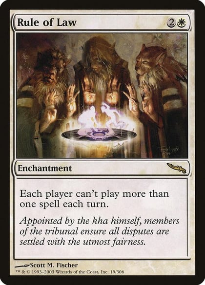 Rule of Law, Mirrodin 19