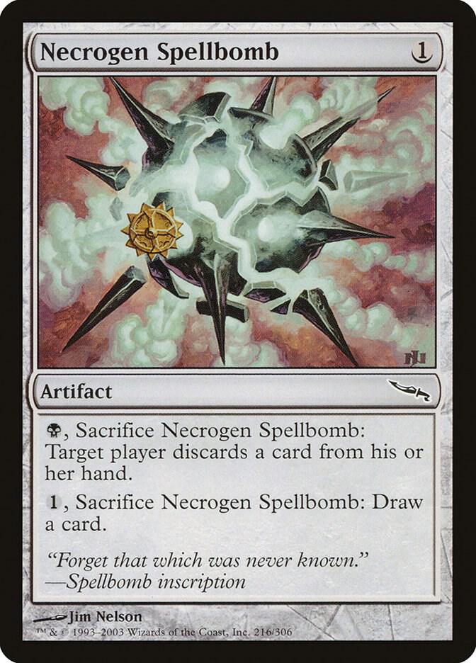 Necrogen Spellbomb, Mirrodin 216