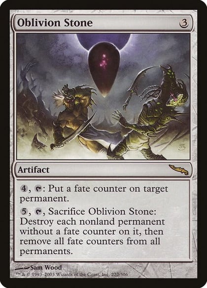 Oblivion Stone, Mirrodin 222