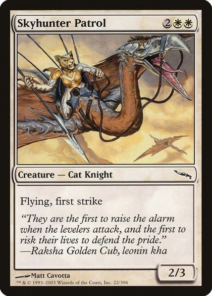 Skyhunter Patrol, Mirrodin 22