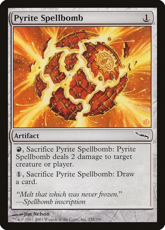 Pyrite Spellbomb, Mirrodin 232