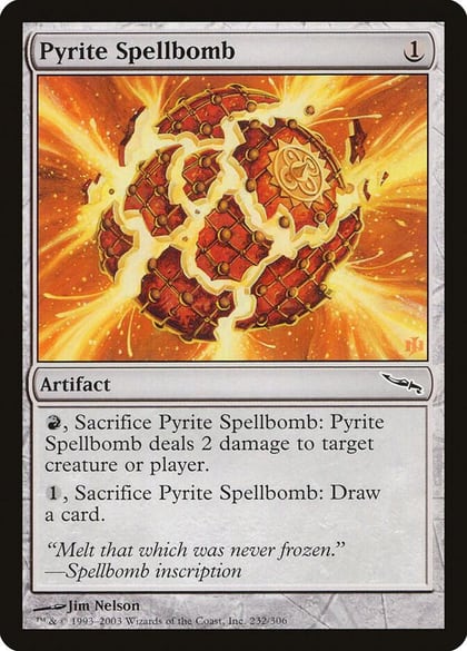 Pyrite Spellbomb, Mirrodin 232