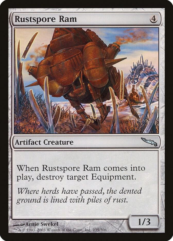 Rustspore Ram, Mirrodin 235