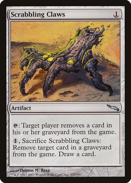 Scrabbling Claws, Mirrodin 237